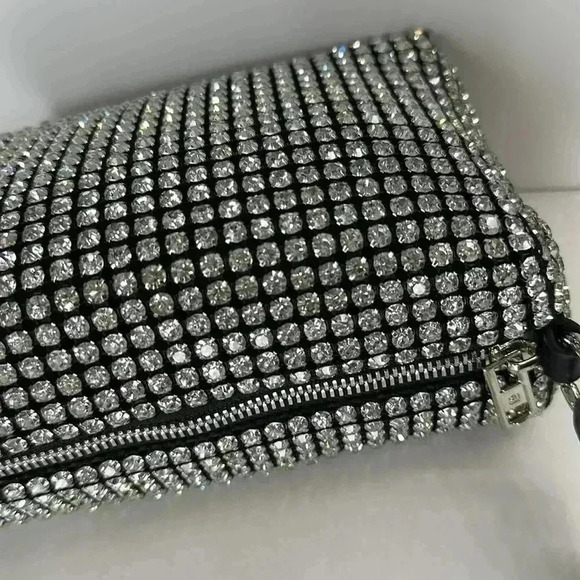 ✨ Alexander Wang Rhinestone Mesh Pouch - Picture 8 of 9